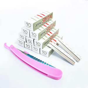 Eyebrow Trimmer for Beginners Mens Model Professional Eyebrow Shaping Tool Includes Razor Holder And Blades for Women And Men