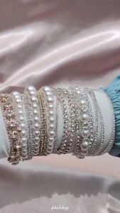 Gelang Kristal Emas & Aksesoris Tangan Berlian Imitasi