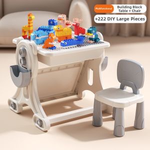 LALAPLAY | Educational Building Blocks Play Table Multi-function Assembly