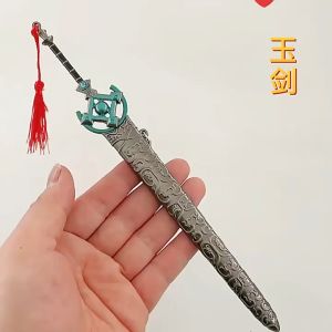 Mô hình sưu tầm Tinh Thần Biến Tần Vũ Tiên Phủ Cửu Ngọc kiếm hợp kim 22cm