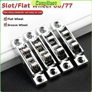 C.N. Slot/Flat Wheel 88/77 Style Sliding Door Casement Pulley Window Pulley Roller Wheel