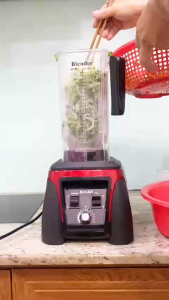 Máy xay sinh tố công nghiệp Blender 2200w cối nhựa PC 2 lít dao inox 304 6 lưỡi đa chức năng xay cháo trái cây sữa hạt động cơ dây đồng bảo hành 12 tháng giao hàng miễn phí