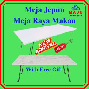MAJU Meja Jepun Makan Lipat Makan Lipat murah Duduk Panjang japanese table kecil Foldable Meja Coffee dinner 折疊式餐卓子