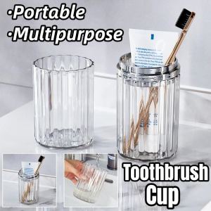Portable Travel Wash Cup Toothbrush Storage Box Mouthwash Cup Toothbrush Holder Toothpaste Box