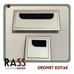 Gromet Kotak Tutup Lubang Kabel Meja Kantor Olimpik 8x8 8x16