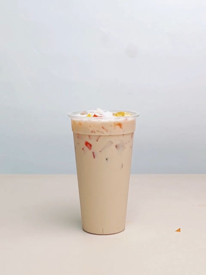 HYX Rainbow Fruit Jelly Nata 1KG - Colorful Toppings for Milk Tea Fruit Tea Desserts | Chewy & Refreshing Sinker