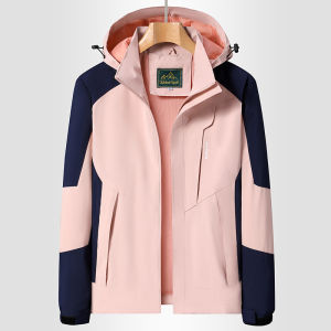 Windproof And Waterproof Spring Autumn Jacket for Men And Women with Logo Printing Outdoor Workwear Teacher Uniform City Outdoor