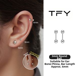 TFY | Anti-Fall Anti-Block Titanium Steel Ear Stud