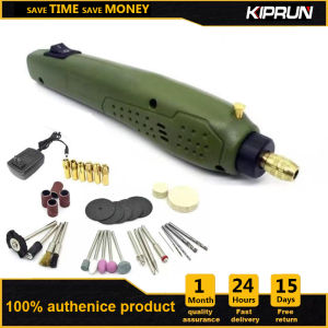 Kiprun Bộ mài chuyên nghiệp nhỏ 12V DC dụng cụ khoan máy mài điện cho phay đánh bóng khoan cắt khắc
