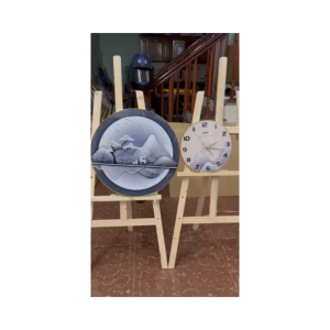 Tranh Đồng Hồ Phong Thủy Tráng Gương Cao CấpDecor Đồng hồ nghệ thuật Trang trí phòng khách khách sạn Quà tặng