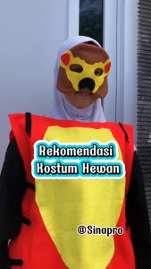 Kostum Hewan | Kostum Flanel Kostum Anak Karnaval