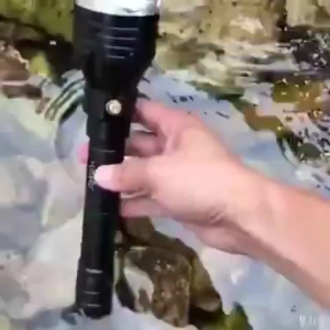 DV63 Underwater waterproof torch XHP70 LED scuba Diving flashlight 7000 lumens Camping light