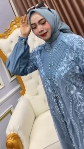 Gamis Brukat Novia Dress Kondangan Wanita Remaja & Dewasa Terbaru