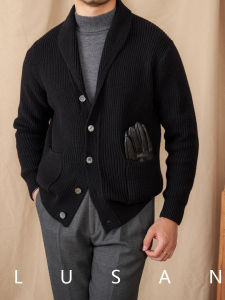 Autumn Winter Leisure Retro Warm Knitted Cardigan