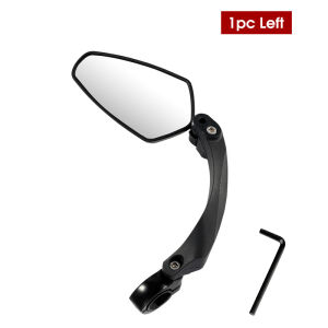 WEST BIKING Bicycle Rear View Mirror 360 Degree Rotate for Bike MTB Bicycle Electrical Bike Wide-Range Adjustable Angles Mirror
