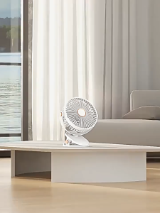 Quạt Điện Kẹp Mini Để Bàn 30000mAh Nâng Cấp Dung Lượng Pin Sạc Quạt Kẹp Bàn Xoay 360 Siêu Yên Tĩnh 4 Cấp Tốc Độ