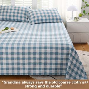 BEIPIN | Thick Cotton Bed Sheet for Single/Double Students Cooling Mat