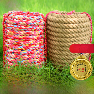 เชือกลากจูงกัญชาหนาสําหรับเด็กและผู้ใหญ่การแข่งขันเชือกเฉพาะสนุกสําหรับกิจกรรมกีฬาพื้นบ้านอนุบาล