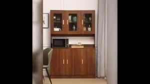 ตู้เก็บของในครัว ตู้ครัว เคาน์เตอร์ครัว ตู้วางของในครัว แข็งแรง ทนทาน ตู้ไม้เก็บของ Kitchen cabinet ประกอบง่ายวัสดุแข็งแรง วางของได้เยอะทนทาน