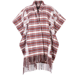 Logo Jacquard Vintage Check Wool Scarf