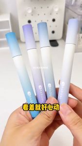 Morandi Highlighter Set Gradient Shell Gentle Eye Care Highlighter Pen Single Head Highlighter