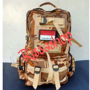 Tas Ransel punggung Militer Coklat
