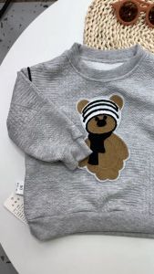 0-5 tahun setelan baju panjang anak laki-laki Korea imut pakaian panjang bayi perempuan katun jas lengan panjang cewe Kenakan