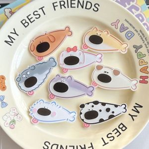 Tooyoo Big Nosed Dog Hair Clip Cute Sweet Headdress Girl Heart Puppy Bangs Clip Cartoon Female