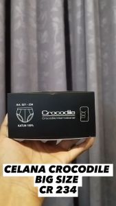 Celana Dalam Pria CROCODILE BIG SIZE CR 234BS Isi 3Pcs