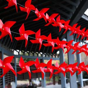 CAIKOU | National Day & Mid-Autumn Festival Outdoor Windmill Hanging Decorations