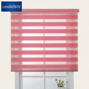 Duo Roller Blinds 100x180cm Window Curtain Light Filtering Shade for Home Kitchen