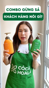 Dầu Gội Thảo Dược Cỏ Cây Hoa Lá Gừng Sả Ngăn Tóc Bết Dầu Hỗ Trợ Mọc Tóc Túi Refill 1000g