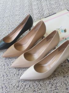 Korean Style High Heels Womens Pointed Toe Design Sensation Small Audience Elegance Lady Single Shoes Fashionable Business Womens Shoes