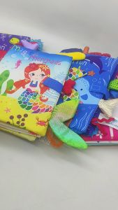 Mai Baby Buku Bantal Kain Bayi Soft book Untuk Meningkatkan Edukasi Sensory dan Motorik Halus Bunyi