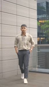 Burlois Store - Celana panjang formal pria slimfit terbaru Celana panjang kantoran pria wool premium burlois