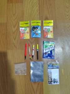 Paket aksesoris pancing stoper pelampung kail mancing kolam dan danau