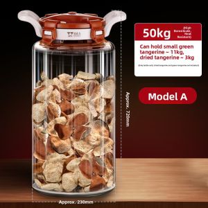 Myonly | Airtight Food-Grade Glass Storage Jar Large Capacity