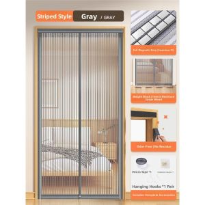 MONLEYTA | Anti-Mosquito Magnetic Curtain with Strong Adhesive Strip
