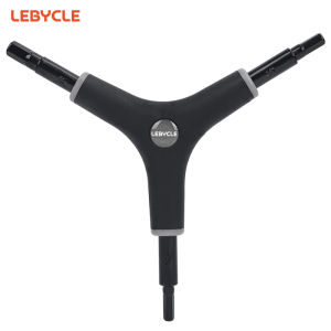 LEBYCLE MTB Road Bike Y Shaped Hex Wrench CR-V Steel 4/5/6 mm Spanner 3 in 1 Bike Tools 3 Way Bike Hexagonal Service Repair Tool