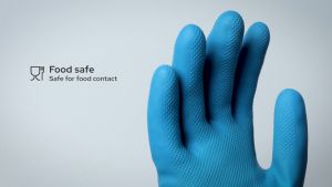 Excia CC005 Food Processing Latex and Nitrile Gloves Food Glove Sarung Tangan Getah Hand Gloves