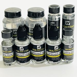 Ultra Hold Lace Wig Glue Wholesale Walker Tape Waterproof Transparent Lace Adhesive for Hair Replacement Brush-on Glue