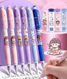 Set bút chì kim kèm hộp ngòi hình gấu phi hành gia LILA SBUTCHIKIMGAU252