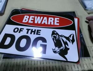 A4 LAMINATED SIGNAGE for store or any establishment (message us for personalized signage)
