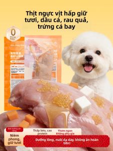 hipidog | Thức Ăn Cho Chó Thùng Hộp Vị Ngực Vịt Hấp