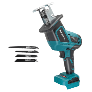Brushless Cordless Reciprocating Saw Rechargeable Electric Saw Metal Wood Cutting Power Tool For Makita 18V Battery (No Battery)