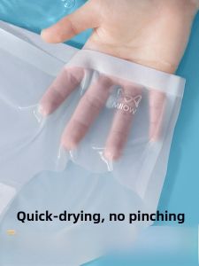 MiiOW | Pure Cotton Ice Silk Seamless Underwear Womens Summer Thin Triangle Panties Breathable Antibacterial Mid Waist Briefs