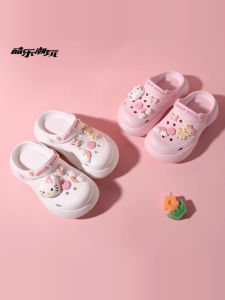 Dép Đi Biển Sanrio Cho Nữ Dép Đi Trong Nhà Mùa Hè 2024 Dép Xỏ Ngón Clog Hoạt Hình Hoạt Hình Thời Trang