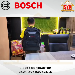 SYK Bosch L-Boxx Contractor Backpack Tool Bag Power Tools Accessories Storage Bag Beg Simpan Mesin 1600A037E5