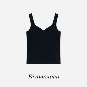 FAMANXUAN | Slimming Retro Style Knitted Vest Women