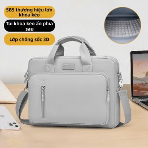 QINNXER | Túi Laptop Chống Sốc Chống Nước Đựng Nhiều Có Dây Ngang